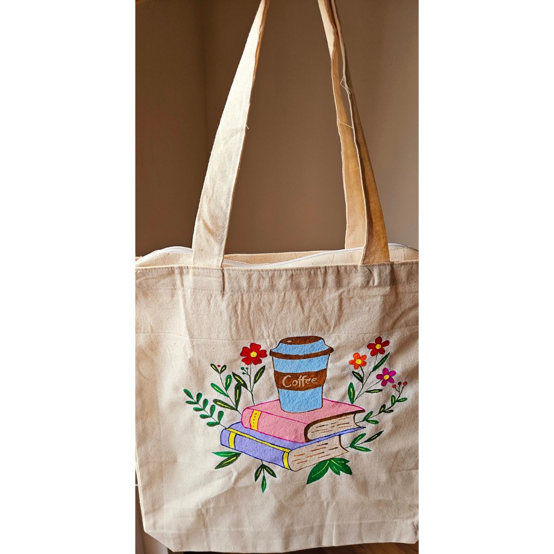 Shopping Khadi Printed Handbag (2)